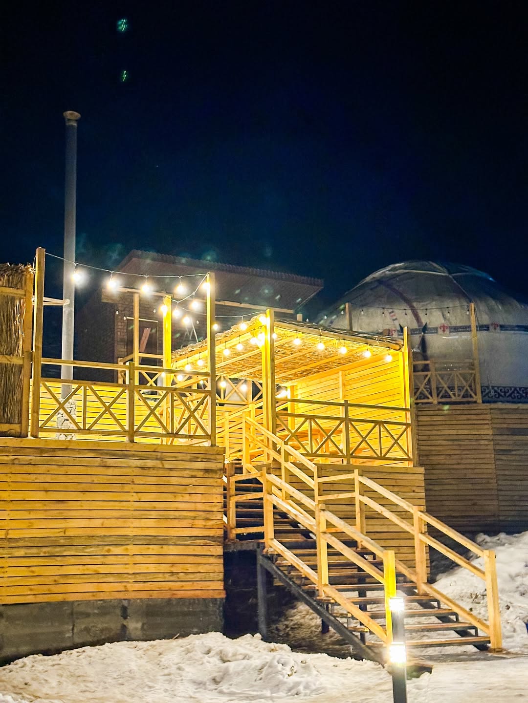 Сакские бани - Nomad Vilage